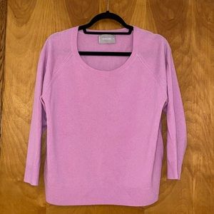 Everlane Pink Cashmere Sweater